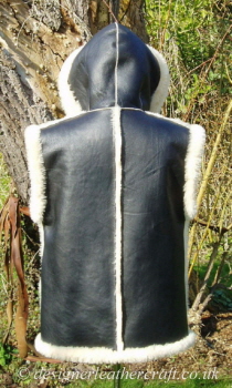 The Hooded Gilet has Extended Shoulders and a Good 27 inch Back Length